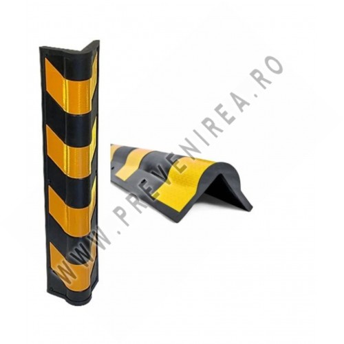 Colțar Cauciuc pentru  Parcare – Protecție Eficientă la Lovituri și Impact