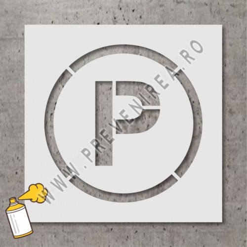 Sablon pentru Locuri de Parcare - Exterior și Interior