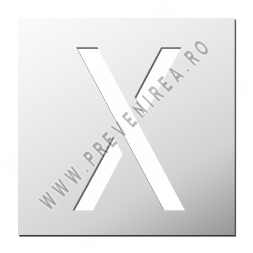 X sablon