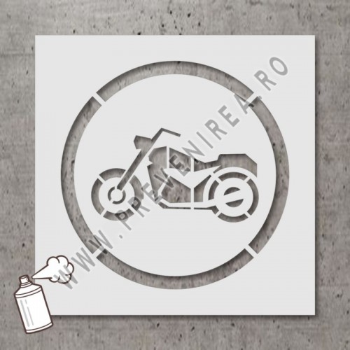Șabloane pentru Marcarea Parcărilor și Zonelor pentru Motociclete