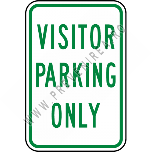 Semn Parcare Vizitatori – Soluția Ideală pentru Organizarea Locurilor de Parcare