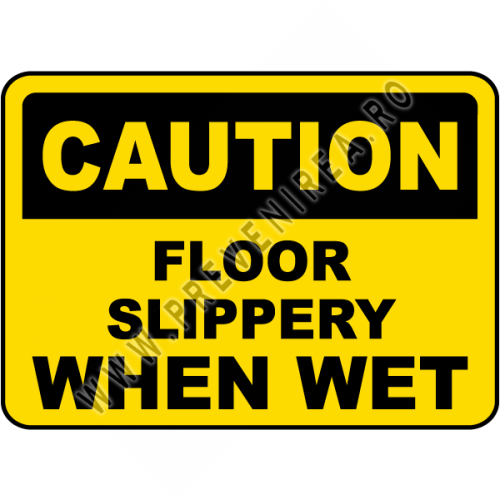 Plăcuțe de avertizare pentru pardoseli antiderapante si antialunecare