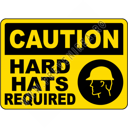 Indicator de Siguranță: Atenție – Se Impun Căști de Protecție | Protejează-ți Angajații