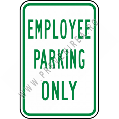 Employee Parking Only