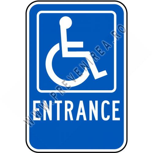 Accessible Entrance Sign Accessible Entrance Sign