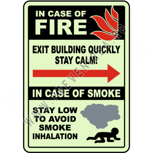 Indicator– Evacuare sigură și protecție împotriva fumului in caz de incendiu