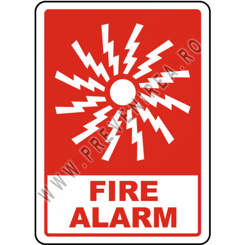 Alarm Sign Alarm Sign