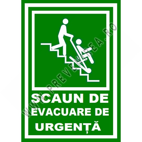 Placuta scaun de evacuare de urgenta pentru persoane cu handicap cu dezabilitati Placuta scaun de evacuare de urgenta pentru persoane cu handicap cu dezabilitati