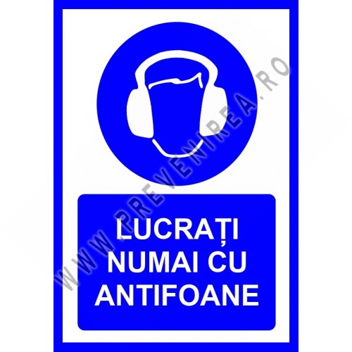Placuta lucrati numai cu antifoane Placuta lucrati numai cu antifoane