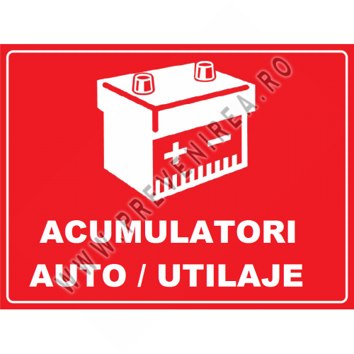 Placuta reflectorizanta pentru acumulatori auto utilaje Placuta reflectorizanta pentru acumulatori auto utilaje
