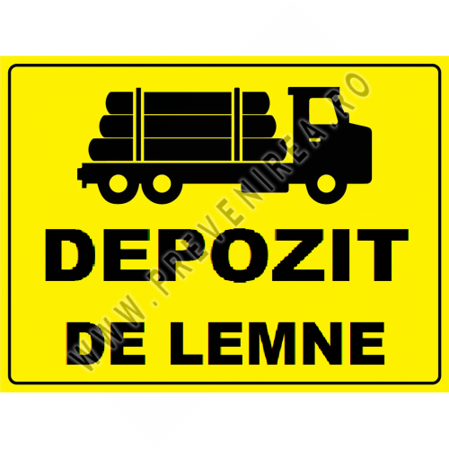 Placuta reflectorizanta pentru depozit de lemne Placuta reflectorizanta pentru depozit de lemne