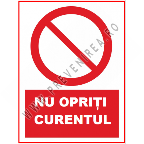 Placuta nu opriti curentul