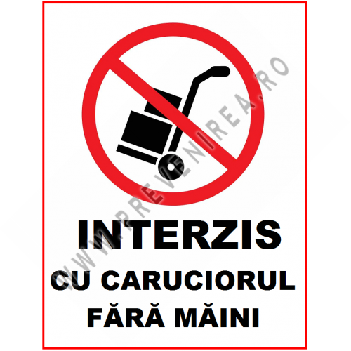 Placuta carucior fara maini