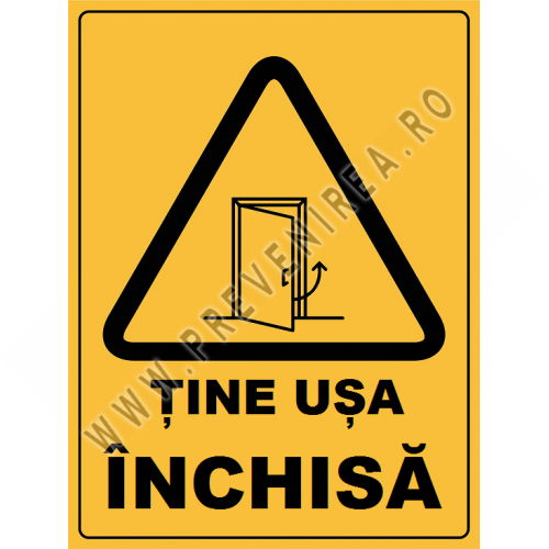 Placuta pentru  usa inchisa Placuta pentru  usa inchisa