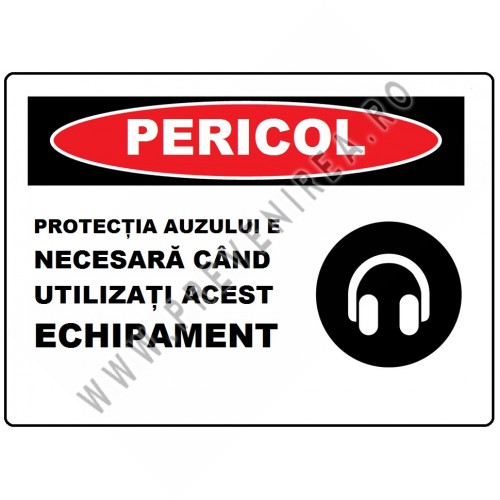 Placuta protectia auzului e necesara cand utilizati acest echipament