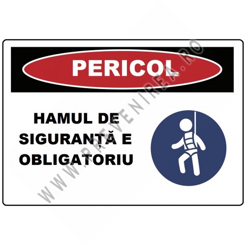 Placuta hamul de siguranta e obligatoriu