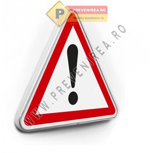 Indicator Avertizare Alte Pericole – Semnalizare Rutieră