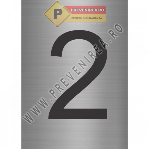 Plăcuțe Aluminiu Personalizate cu Numere și Cifre – Soluții de Marcaj Rezistent pentru Industrie, Logistică și Imobiliare