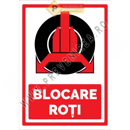 Indicator blocare roți auto pentru parcare Indicator blocare roți auto pentru parcare