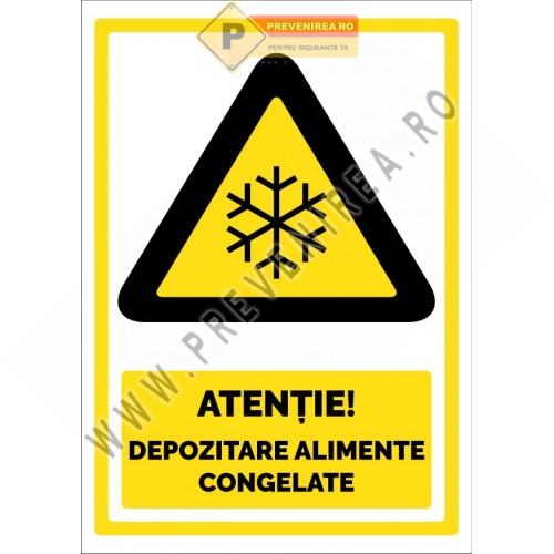 Indicator atenție pentru depozitare alimente congelate – Etichetă vizibilă pentru siguranță și organizare în congelator