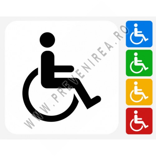 Șabloane pentru marcaje accesibile – pentru persoane cu dizabilități