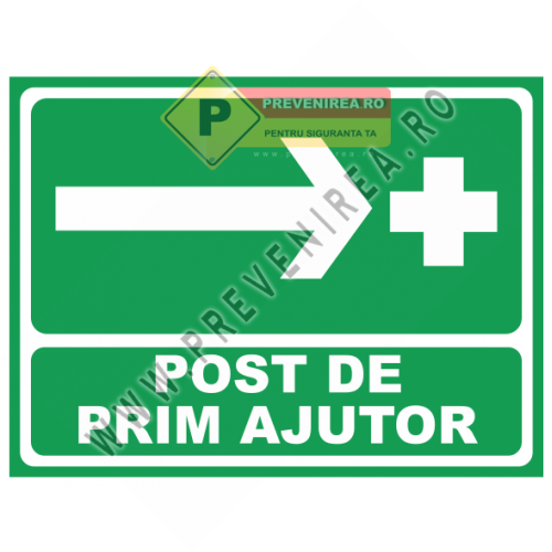 Indicator Post de Prim Ajutor – Semnalizare Vizibilă pentru Siguranță la Locul de Muncă Indicator Post de Prim Ajutor – Semnalizare Vizibilă pentru Siguranță la Locul de Muncă