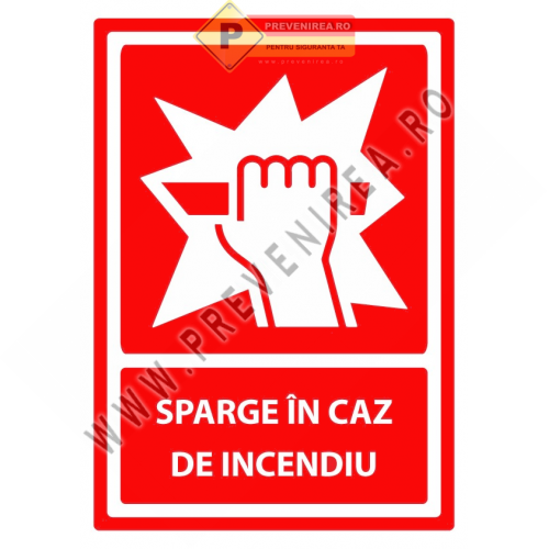 Indicator PSI Sparge în Caz de Incendiu