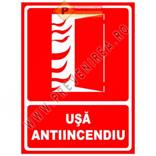 Indicator de Semnalizare pentru Uşi Antiincendiu