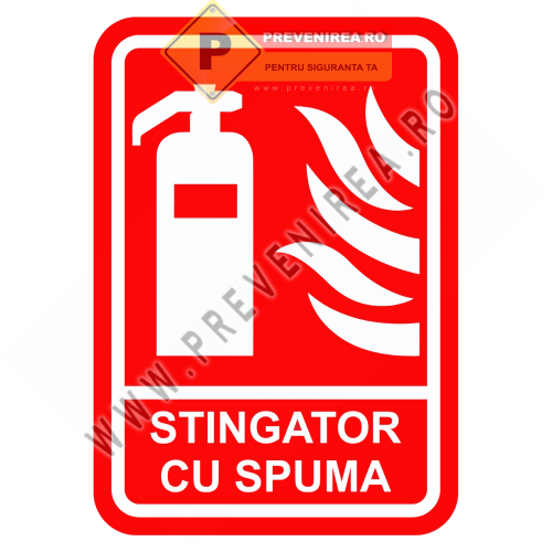 Indicator pentru Stingător cu Spumă