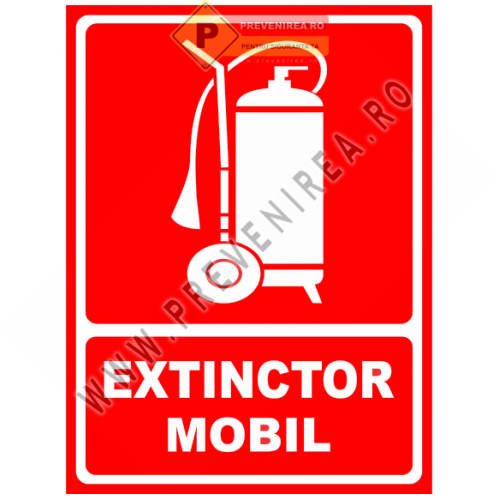 Indicator pentru Semnalizare Extinctor Mobil Indicator pentru Semnalizare Extinctor Mobil