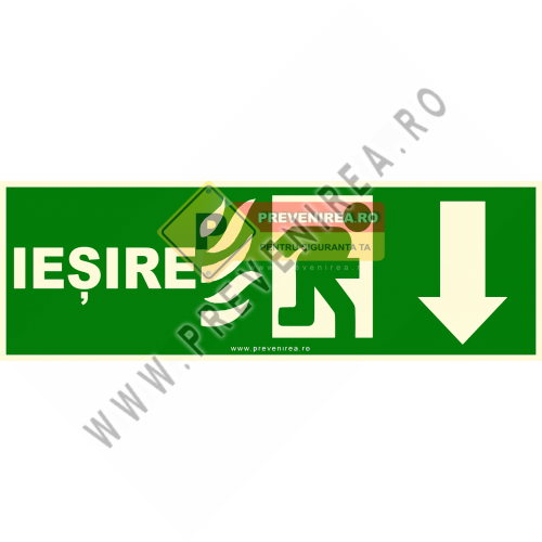 Semne fotoluminiscente pentru uși de evacuare – ghidaj clar în caz de urgență