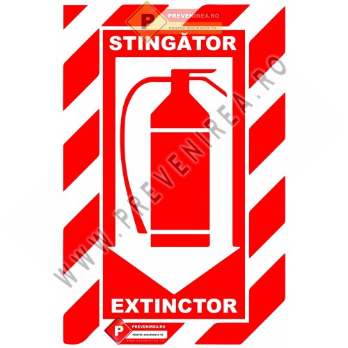 indicator pentru Stingător Extinctor
