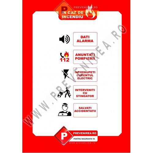 INDICATOR – PREVENIRE ȘI ACȚIUNE ÎN CAZ DE INCENDIU INDICATOR – PREVENIRE ȘI ACȚIUNE ÎN CAZ DE INCENDIU