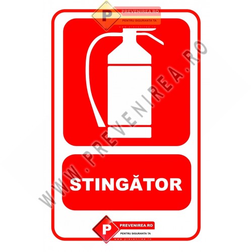Indicator pentru Amplasarea Stingătorului de Incendiu Indicator pentru Amplasarea Stingătorului de Incendiu