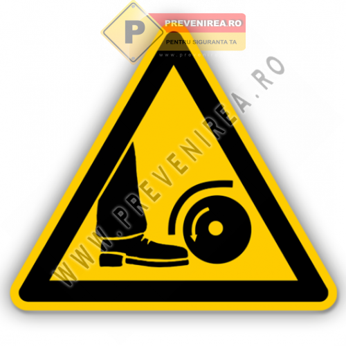 Semne pentru avertizare la picioare 