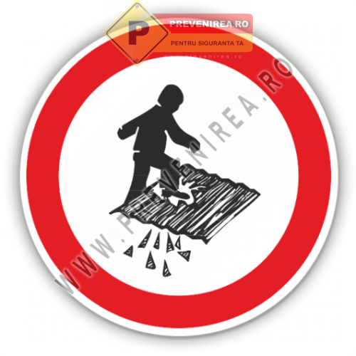 Semne pentru pericole gheata Semne pentru pericole gheata