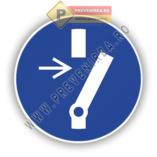 Semne pentru utilaje de lucru Semne pentru utilaje de lucru