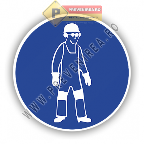 Semne pentru echipamentele individuale de protecție
