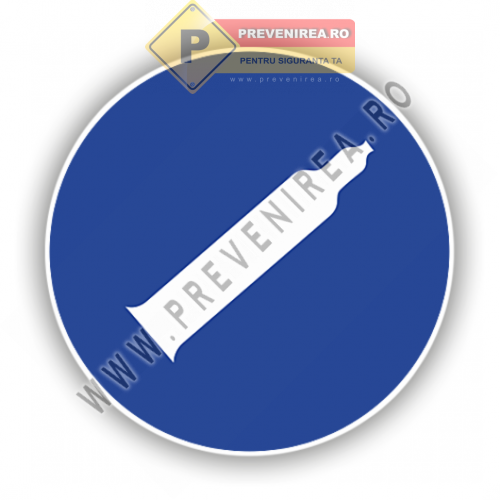 Semne butelie de gaz