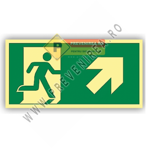 Semne pentru iesire dreapta sus