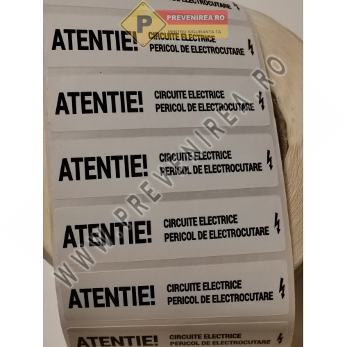 Etichete pentru cabluri electrice – Organizare și siguranță în instalații