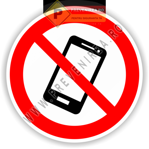 Etichete Interzis Telefonul  în Biserică – Protejează Sfântul Locaș