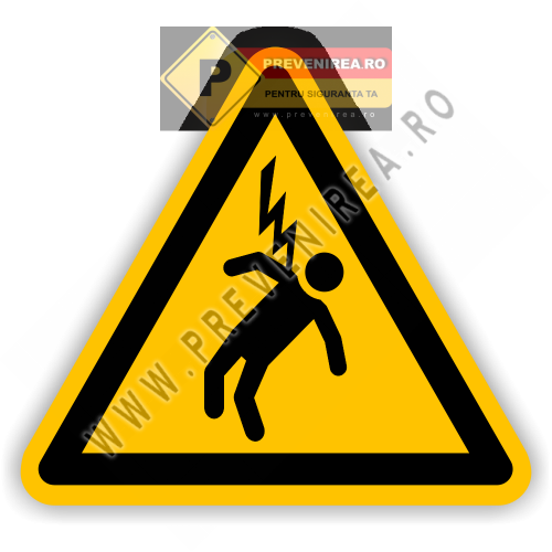 Etichete Pericol de Electrocutare – Protecție și Prevenție la Locul de Muncă | Siguranță Garantată