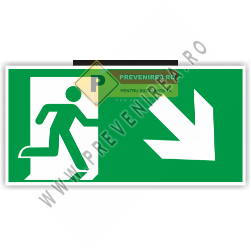 Etichetă Profesională Ieșire Principală Dreapta Jos – Durabilă și Rezistentă