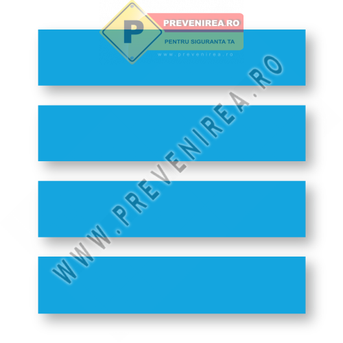 Marcaje blue pentru trecerea de pietoni