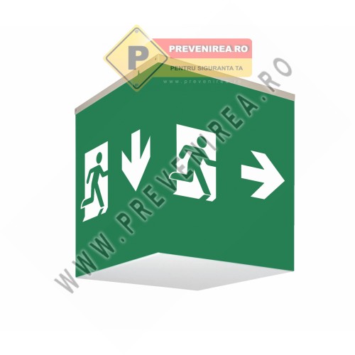 Cuburi și Corpuri Iluminate din Plexiglas Personalizabile – Semnalizare Sigură pentru Ieșiri și Zone de Adunare în Caz de Incendiu