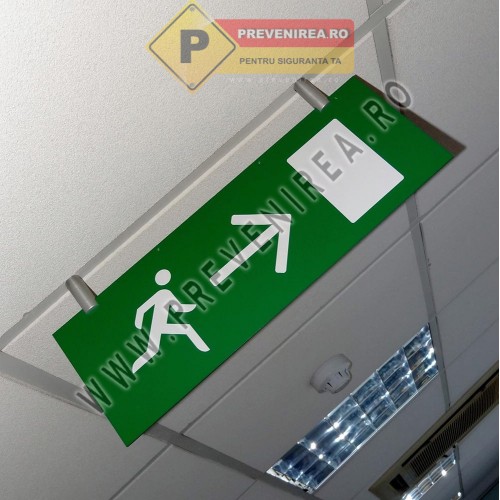 Semn de tavan pentru iesire Semn de tavan pentru iesire