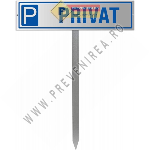 Placuta cu picior pentru parcari