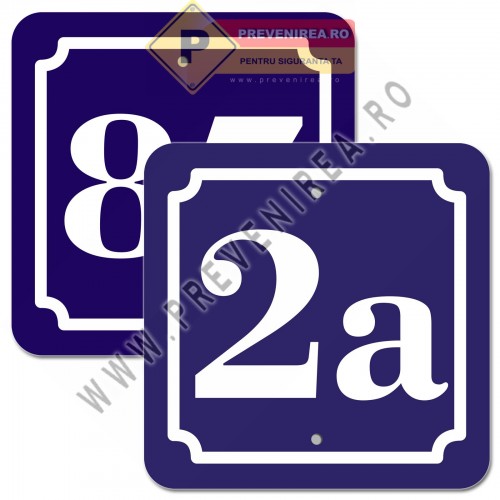 Placuta numar de casa