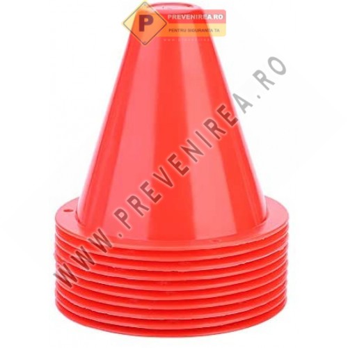 Con rosu din plastic